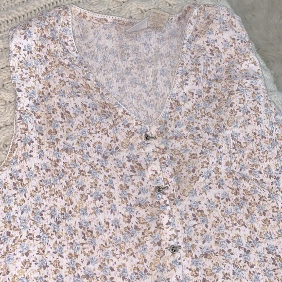 Vintage pastel top size large - Picture 7 of 8